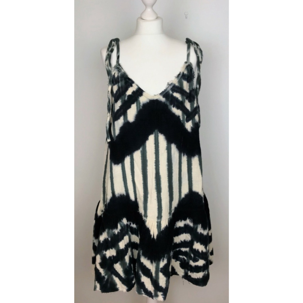 NEW Anthropologie OneTeaspoon The Icon Tie dye Boho Beachy Oversized Dress Med - Picture 4 of 9